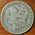 1889-S Morgan Silver Dollar-Good
