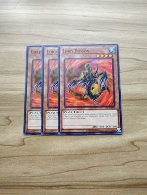 Yu-Gi-Oh! - Lord Poison 3X - Complete Playset