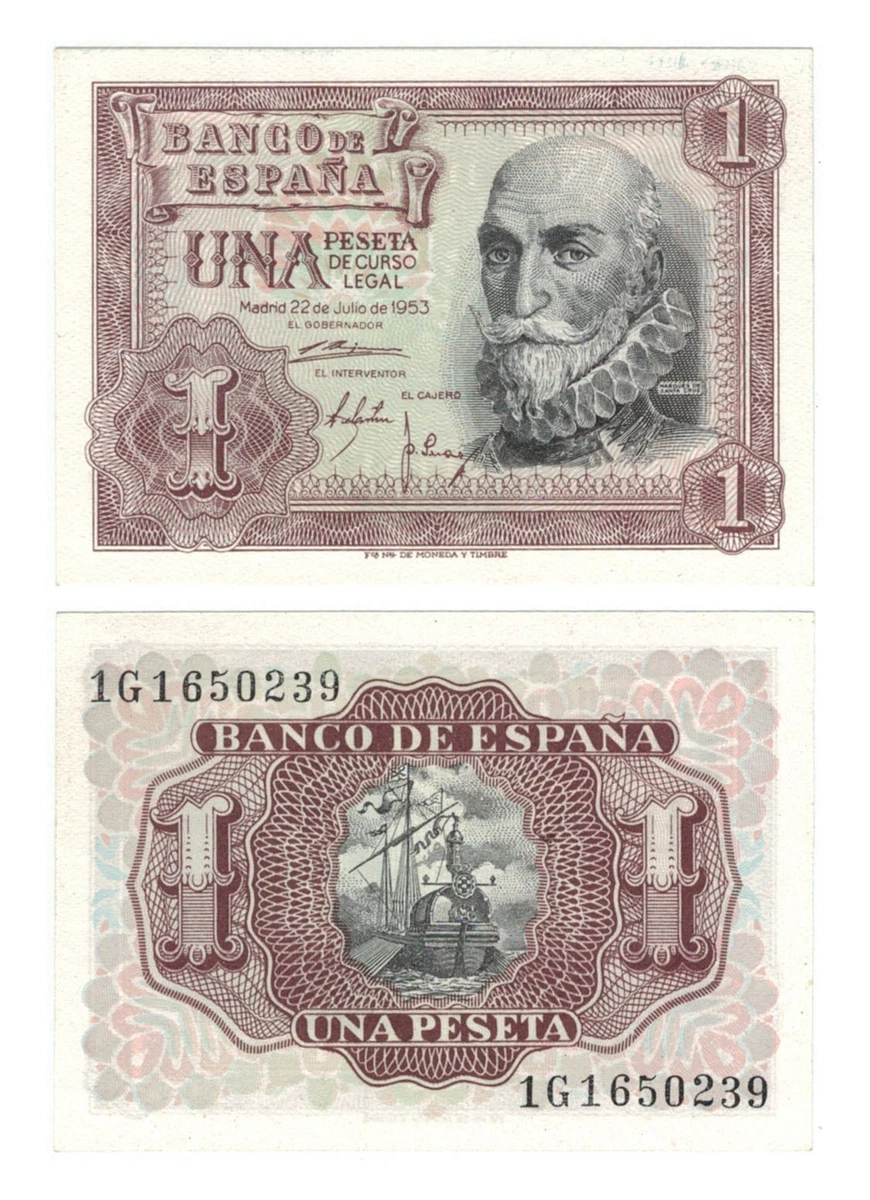 1953 Spanish Paper Money for sale | eBay