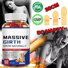 Male Enhancement Gummies Booster  Thicker Last Longer Stronger Bigger 60 Gummy