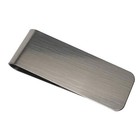 Stainless Steel Money Clip Holder Slim Silver 1