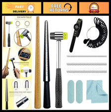 Ring Sizer Tool Kit - Mandrel  Hammer for Ring Size Adjustment  Repair