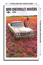 1970 Chevy El Camino - 11x17 Poster