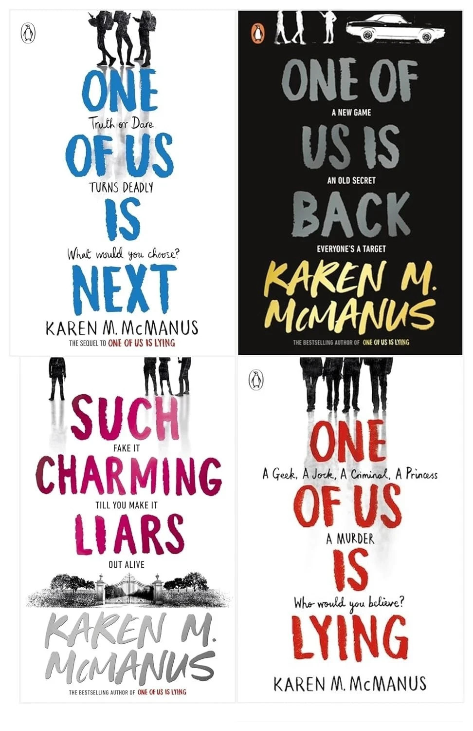 Karen M McManus Collection 4 Books Set One of Us is Next,One of Us is Lying