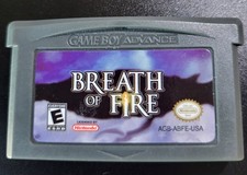 Breath of Fire 1 GBA Video Game Gameboy Advance 2001