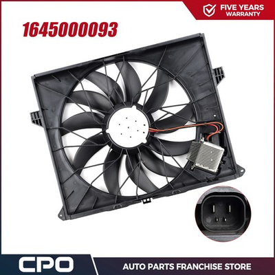 #ad NEW Radiator Cooling Fan For Mercedes Benz GL320 GL350 GL550 ML320 ML350 75924 $159.99
