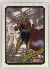 2025 Topps Chrome Marvel Comics Refractor Eve Warlock #192 1r8l