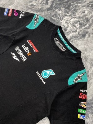 MotoGP PetronasYamahaSRT 冷感Tシャツ 海外L 2020 Alpinestars Petronas Monster Energy Yamaha MotoGP Recing T Shirt