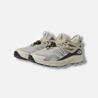 The North Face Men Beige Black Oxeye Hiking Running Lace Sneaker Shoe Size 9