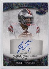 2021 Sage Aspire Rainbow Justin Fields #ASP-37 Auto 00jz