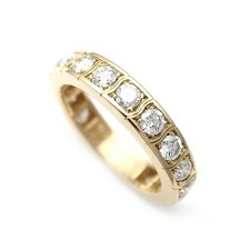 Piaget Stardust Eternity Ring Diamond 750YG US#5-3/4 P0053887