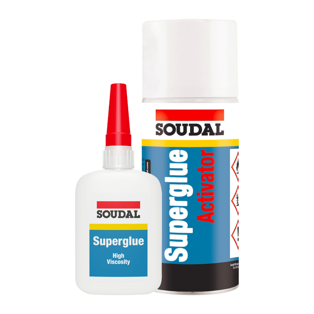 Large Soudal Mitre Bond Kit - 100ml/400ml