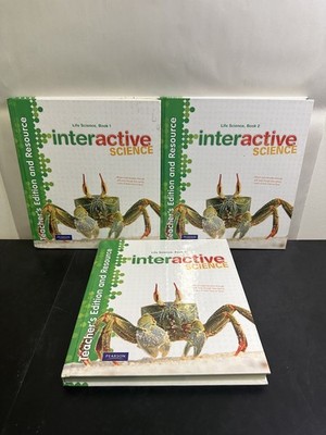 Interactive Science: Life Science Teacher's Edition & Resources Books 1-3