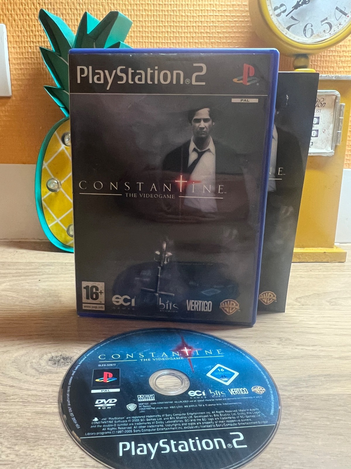 Constantine - PS2 - Bon état - Complet - Pal