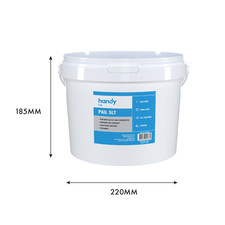 3x Handy Pail 5L Round Pail