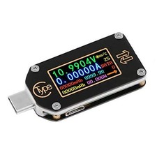 USB Power Meter, TC66 USB Tester Type C USB Voltage Meter and Current Tester,