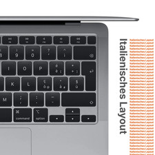 Apple MacBook Air 13" (2020), M1, 16GB, 256GB, Grau, ITALY, Neu&OVP, Fachhändler