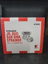 Jr. Duo Bar Sink Strainer 2-2 1/2" No 878PC  
