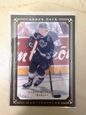 2008-09 Upper Deck Masterpieces Brown Framed Marty McSorley #66 LA Kings