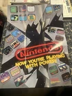 Nintendo Now Your Playing With Power Poster NES Vintage Original