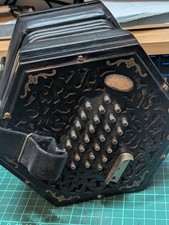 Lachenal Excelsior Concertina - for parts/restoration