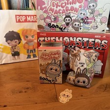 Pop Mart The Monsters - Sojamilch | Spannende Macaron Serie | Labubu