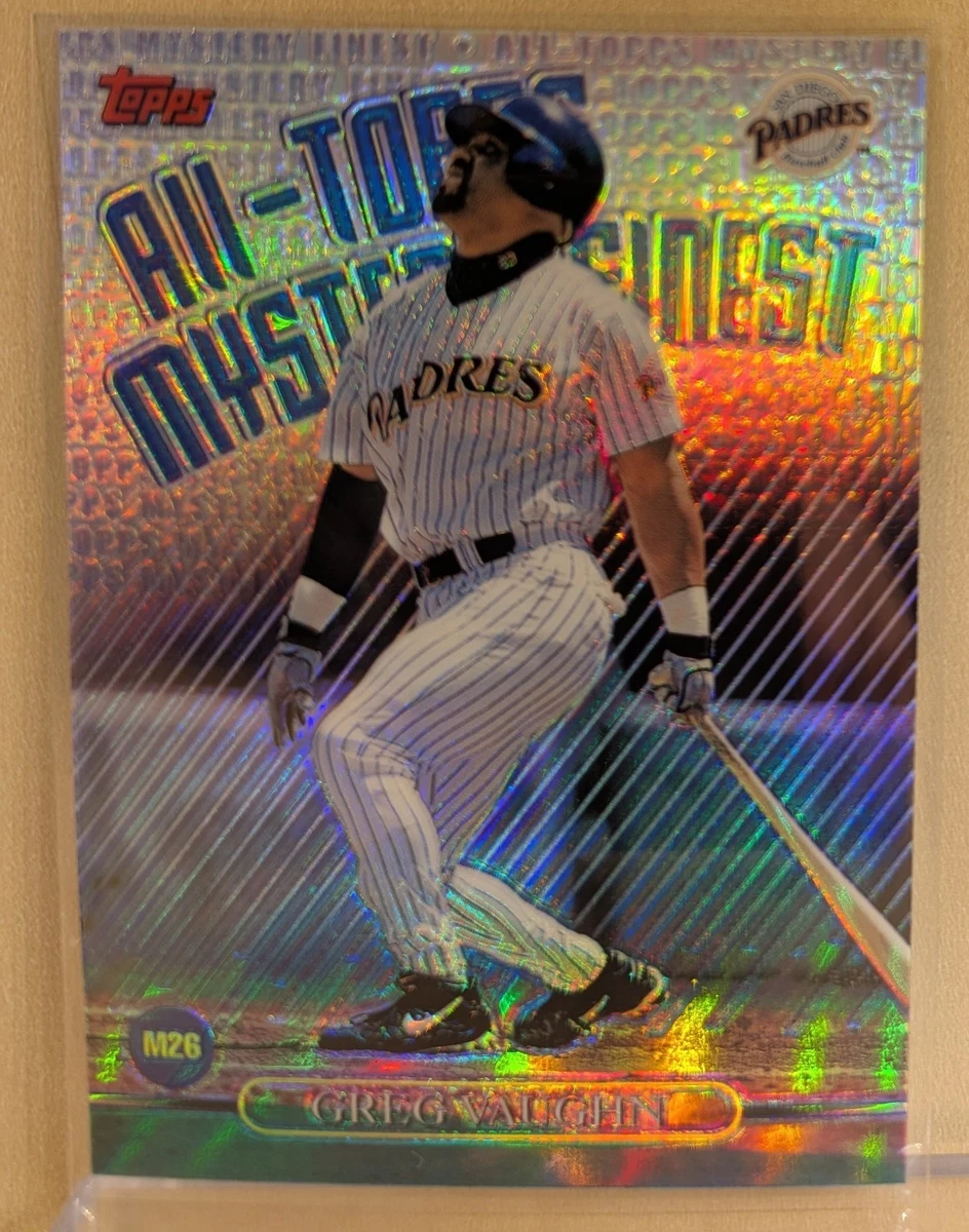 Las mejores ofertas en Greg Vaughn béisbol tarjetas de colección