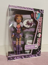 Monster High / CLAWDEEN WOLF + Crescent Cat Doll / G1 First Wave 2009 / NRFB