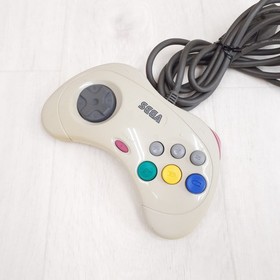 Japanese Sega Saturn Console Bundle with 2 Controllers & 6 Games Gandam Tested