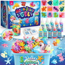 wookidel Magic Gel Water Elf Toy Kit, Aqua Fairy Water Gel Kit for Kids