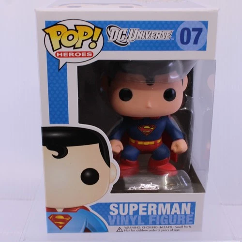 G6 Funko Pop DC Heroes SUPERMAN Vinyl Figure 07