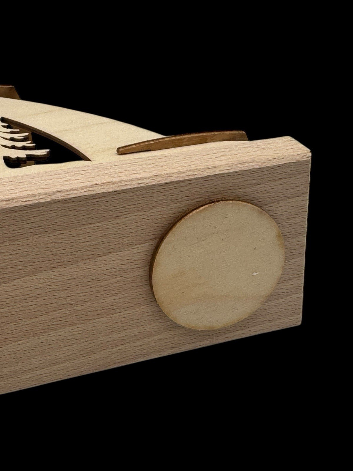 Echt Erzgebirge Christmas Wood Candle Holder Arch Schwibbogen German Carolers