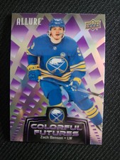 Zach Benson 2024-25 Upper Deck Allure Colorful Futures #CF-1 Purple Sabres NHL