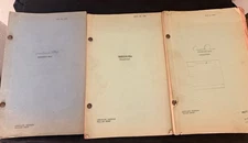 1938–1939 Republic Pictures Three Mesquiteers Scripts – William Berke – Set of 3