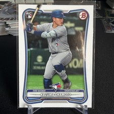 KAZUMA OKAMOTO BLUE JAYS RC 2026 BOWMAN #28