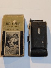 Agfa Captain Folding Camera PD16 2.5x4.25in Film Vintage Black Bellows