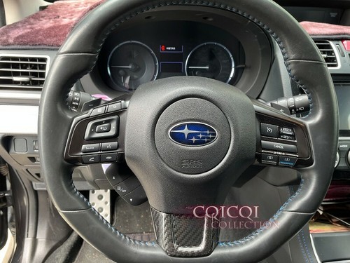 Carbon Fiber touring steering wheel lower cover for 15~22 Subaru Levorg wagon◎ - Picture 4 of 6
