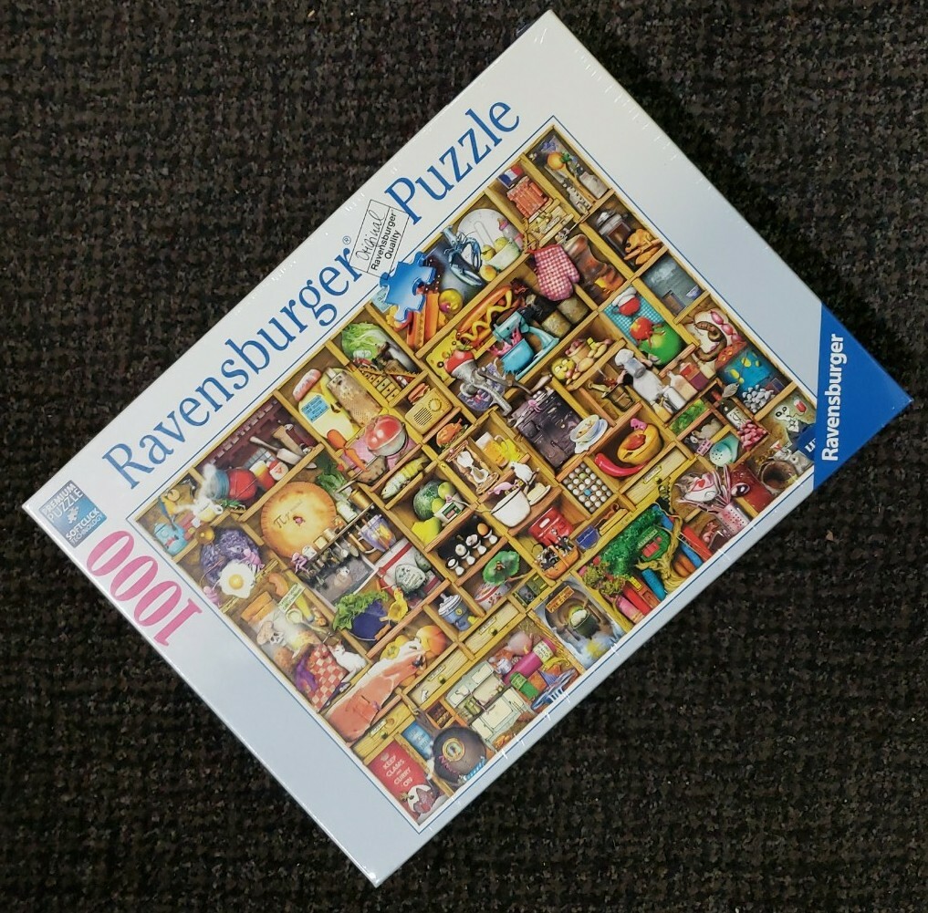 19107 Ravensburger The Curious Cupboard Kitchen 1000pc Jigsaw Puzzle