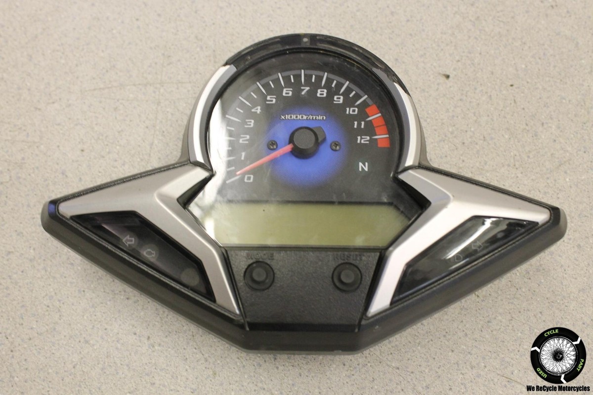 2012 Honda Cbr250r Speedo Tach Gauges Cluster Speedometer