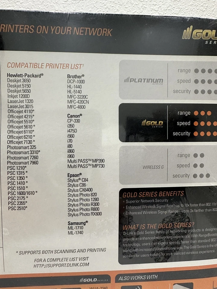 D-Link DPR-1260 Multifunction Rangebooster G USB Print Server - Image 4 of 4