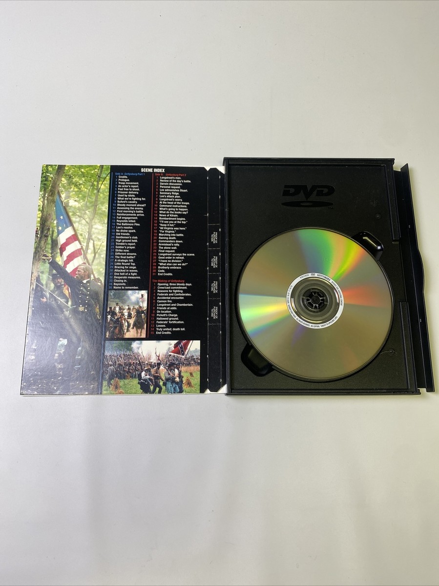 Gettysburg (DVD, 1993) 53939613926| eBay