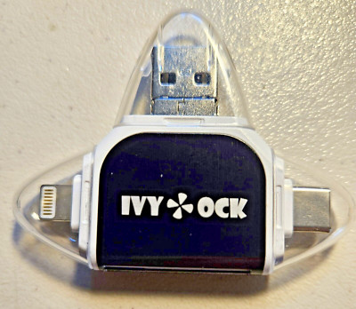 IVY OCK 4 in 1 SD & Micro SD card reader Lightning, USB-type C USB-A, Micro (G2)