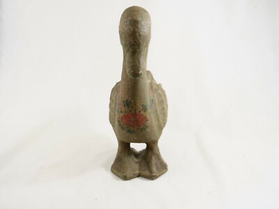 Canard Décoratif En Papier Mâché Vintage – 31 Cm – Années 50-70