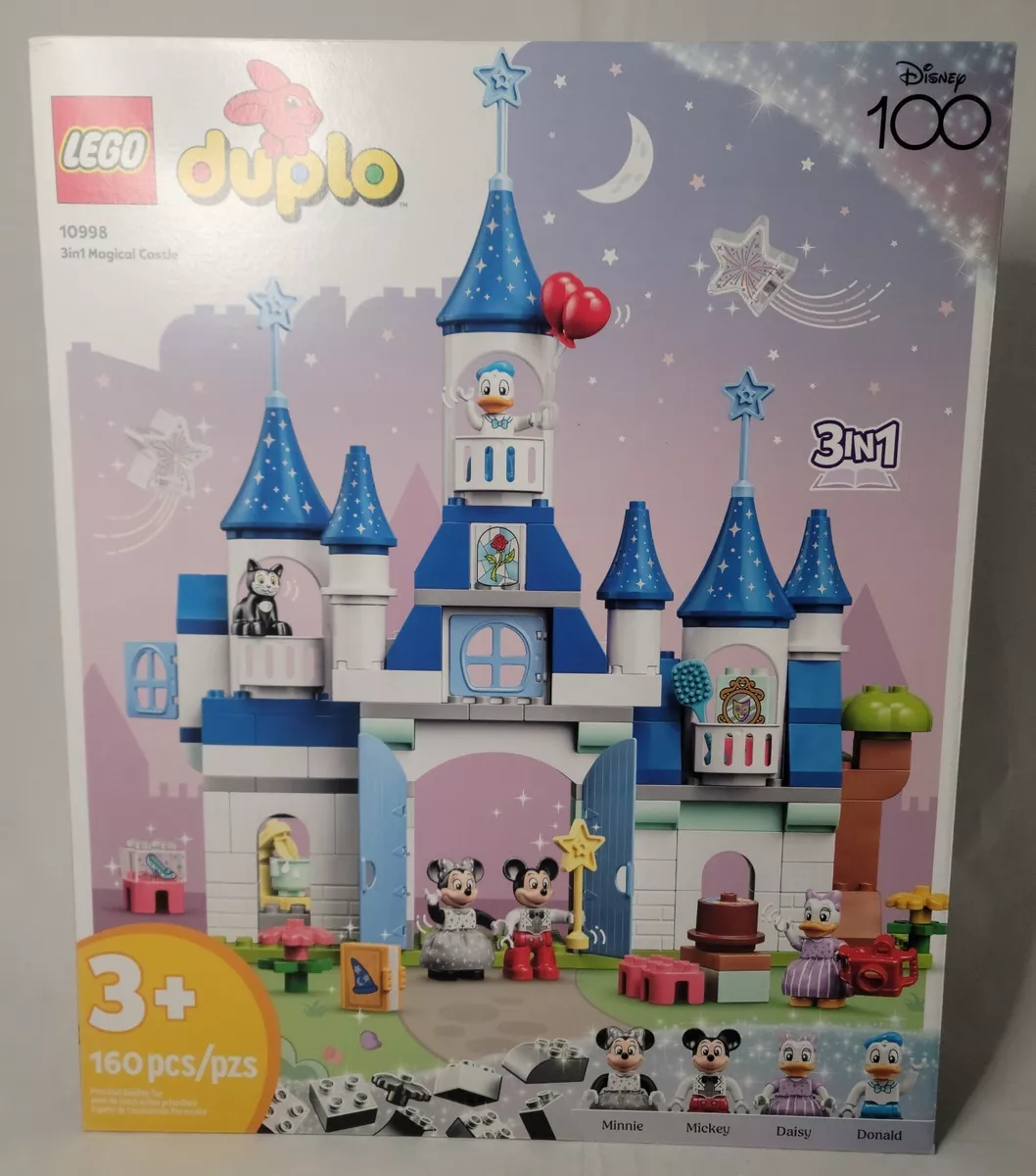 LEGO DUPLO Disney 3-in-1 Magical Castle Toddler Toy Set 10998