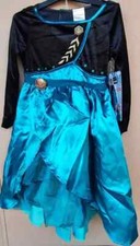 Girls XS 3T-4T Cosplay Frozen 2 Queen Anna Halloween Costume Dress Up Outfit