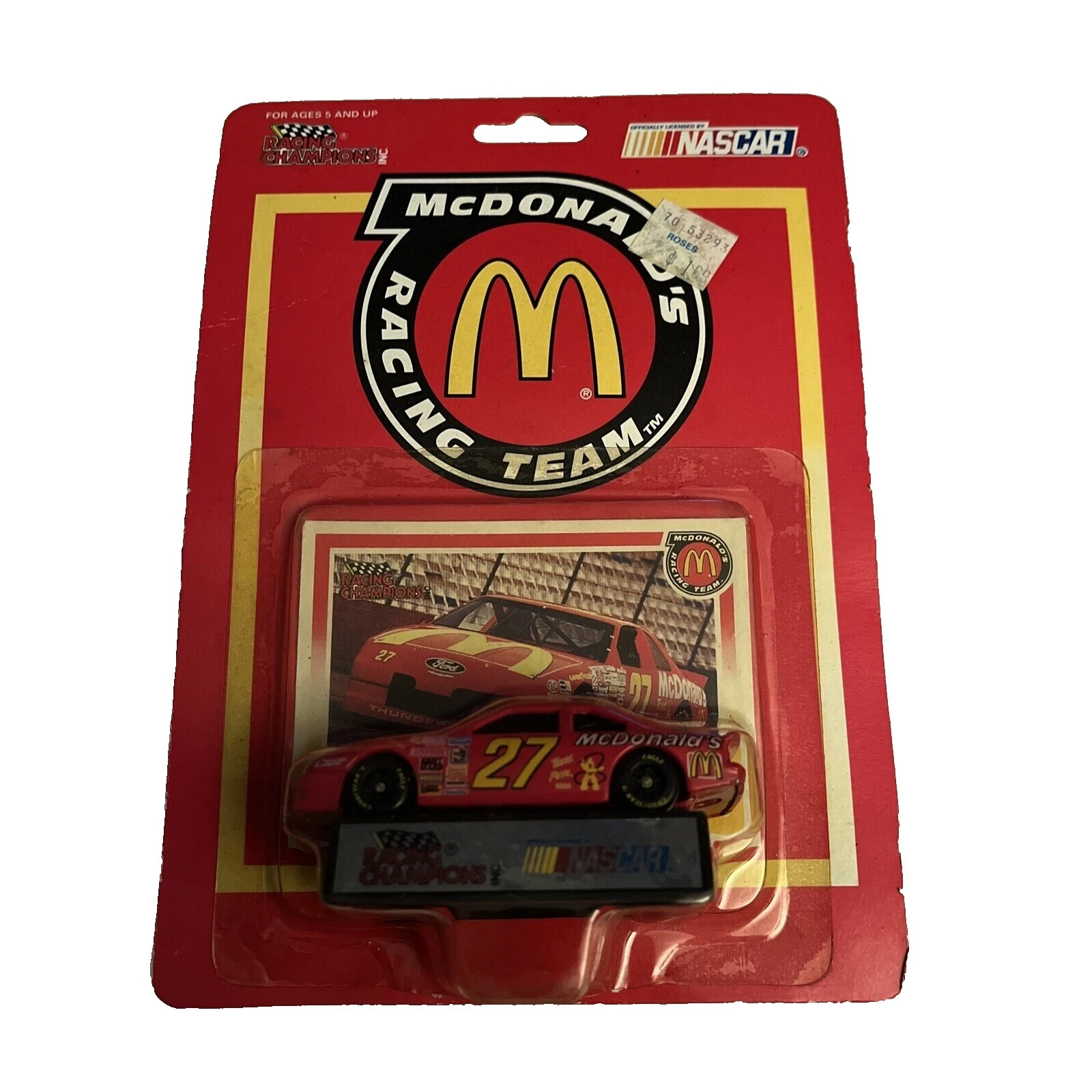Racing Champions Coca-Cola 1:64 Scale Diecast Racing Cars