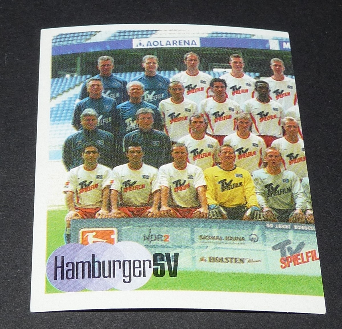 Épinglette Hamburger SV – Vintage émaillée, Allemagne, Pin's Football Long Format