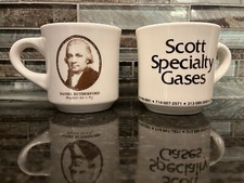 Scott Specialty Gases Daniel Rutherford Mephitic Air + Avogadro - Chemistry Mugs