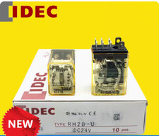 IDEC RH2B-U-DC24V General Purpose Relay, 10A Contacts, DPDT, 1 Box of 10 pieces
