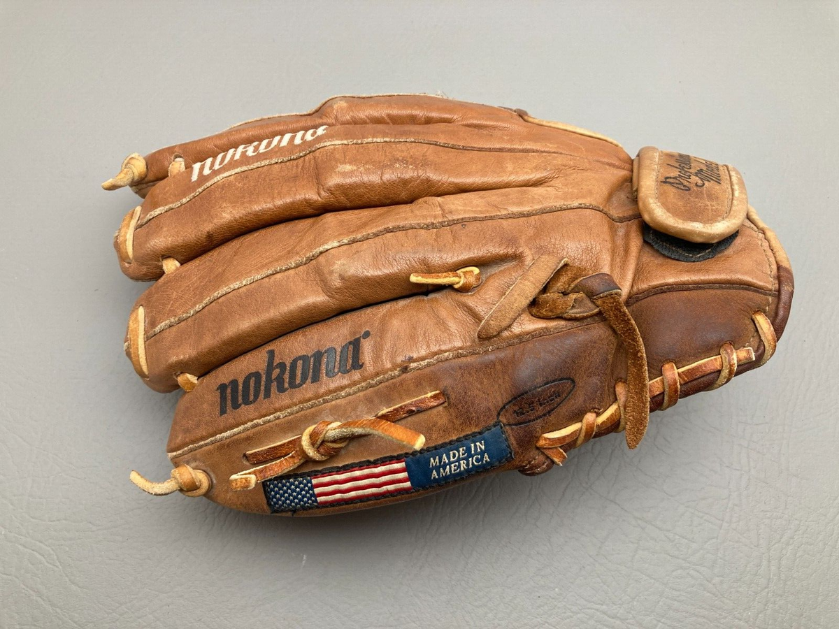 nokona ノコナ　グローブ　レア　USA製 超レア物】NOKONA ノコナグローブ アメリカ製 12 5インチ 未使用